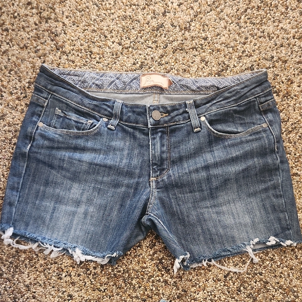 Paige Low Rise Shorts, Size 30